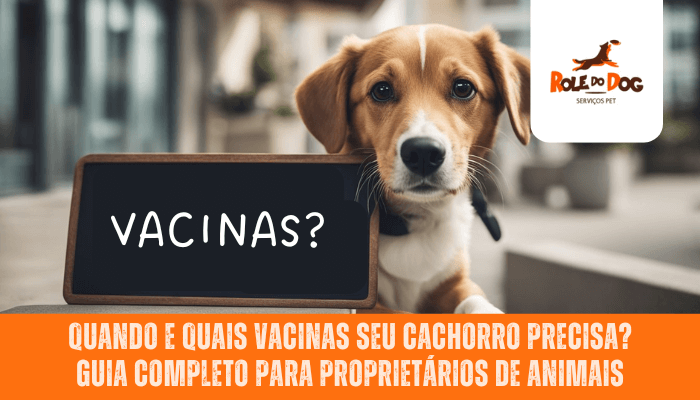 Quando e Quais Vacinas seu Cachorro Precisa? Guia Completo para Proprietários de Animais