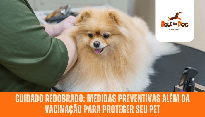 Cuidado Redobrado: Medidas Preventivas Alem da Vacinação para Proteger seu Pet
