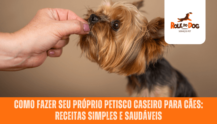 Como fazer seu próprio petisco caseiro para cães: receitas simples e saudáveis.